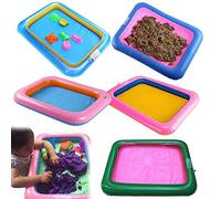 Funny Kid Square Gonflable élevé Grand bac à Sable Château Castle Stacking Jouet Jouet - Couleur aléatoire Nouveauté