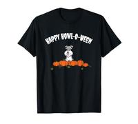 Funny Kids Halloween Howl-O-Ween Miniature Schnauzer Lover T-Shirt