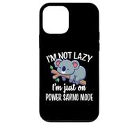 Funny Kids Not Lazy Power Saving Mode Sleeping Koala Lover Coque pour iPhone 12 mini