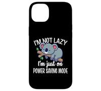 Funny Kids Not Lazy Power Saving Mode Sleeping Koala Lover Coque pour iPhone 14 Plus