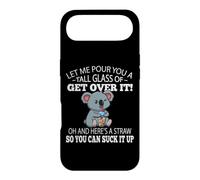 Funny Kids Tall Glass of Get Over It Suck It Up Koala Lover Coque pour iPhone Air
