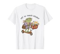 Funny Kinder Trottinette pour enseignement de la rentrée Scolaire T-Shirt Graphique avec Valeur