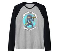 Funny Kindergarten Ninja Kindergarten Je Viens Manche Raglan