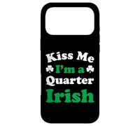 Funny Kiss Me I’m A Quarter Irish Coque pour iPhone 17 Pro Max