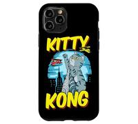 Funny Kitty Kong Cuddly Monster Fluff Kitten Chat tigré en Coque pour iPhone 11 Pro