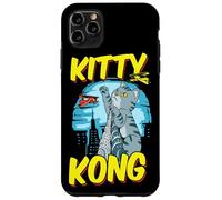Funny Kitty Kong Cuddly Monster Fluff Kitten Chat tigré en Coque pour iPhone 11 Pro Max