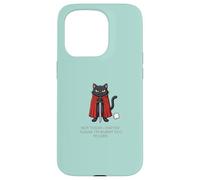Funny Knight Cat Not Today Fartin Cattitude M'Lord Dad Mom Coque pour iPhone 15 Pro