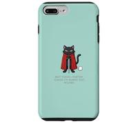 Funny Knight Cat Not Today Fartin Cattitude M'Lord Dad Mom Coque pour iPhone 7 Plus/8 Plus