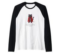 Funny Knight Cat Not Today Fartin Cattitude M'Lord Dad Mom Manche Raglan