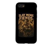 Funny Knight Gamer Jeu de Mots Fantasy Game Lovers Retro Game Coque pour iPhone SE (2020) / 7/8
