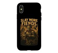 Funny Knight Gamer Jeu de Mots Fantasy Game Lovers Retro Game Coque pour iPhone X/XS