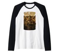 Funny Knight Gamer Jeu de Mots Fantasy Game Lovers Retro Game Manche Raglan