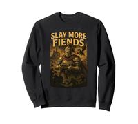 Funny Knight Gamer Jeu de Mots Fantasy Game Lovers Retro Game Sweatshirt