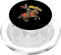 Funny Knight Sir Ringe Jeu de Mots médiéval Humour Joke Rider PopSockets PopGrip pour MagSafe