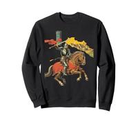 Funny Knight Sir Ringe Jeu de Mots médiéval Humour Joke Rider Sweatshirt