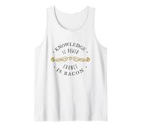 Funny Knowledge Power France Bacon Meme Débardeur