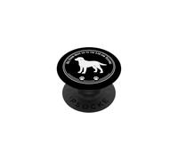 Funny Labrador Retriever Black Lab Fetch Dog Pet Lover PopSockets PopGrip Adhésif