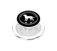 Funny Labrador Retriever Black Lab Fetch Dog Pet Lover PopSockets PopGrip pour MagSafe