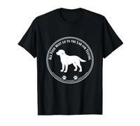 Funny Labrador Retriever Black Lab Fetch Dog Pet Lover T-Shirt Graphique avec Valeur, Homme, Noir, XL