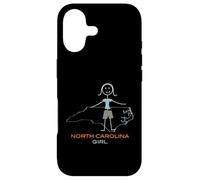 Funny Ladies North Carolina, NC Girls North Carolina Coque pour iPhone 17