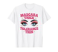 Funny Lash Tech Maquillage Antisocial Diva Attitude MUA T-Shirt