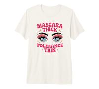 Funny Lash Tech Maquillage Antisocial Diva Attitude MUA T-Shirt Haut de Gamme