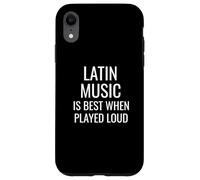 Funny Latin Music Quote Salsa Samba Cumbia Rumba Tango Dance Coque pour iPhone XR