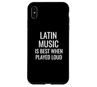 Funny Latin Music Quote Salsa Samba Cumbia Rumba Tango Dance Coque pour iPhone XS Max