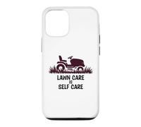Funny Lawn Care is Self Care Lawnmower Humor Coque pour iPhone 12/12 Pro