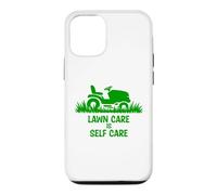 Funny Lawn Care is Self Care Lawnmower Humor Coque pour iPhone 12/12 Pro