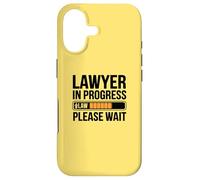 Funny Lawyer in Progress Law School College Loading Coque pour iPhone 17