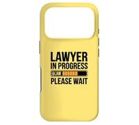 Funny Lawyer in Progress Law School College Loading Coque pour iPhone 17 Pro