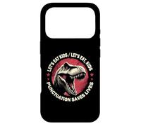 Funny Let's Eat Kids Ponctuation Saves Lives Grammaire Coque pour iPhone 17 Pro