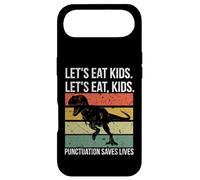 Funny Let's Eat Kids Punctuation Saves Lives Grammar Coque pour iPhone Air