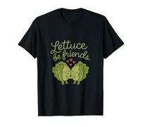 Funny Lettuce Be Friends Jeu de mots pour parents T-Shirt