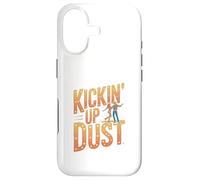 Funny Line Dancer Kickin' Up Dust Country Line Dancing Coque pour iPhone 17
