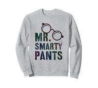 Funny Little Mr Smart Pantalon Last 100 Days School My Smartie Sweatshirt