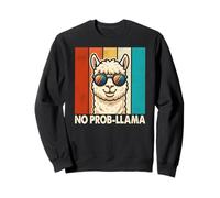 Funny Llama Design for Men Women Kids Llama Alpaca Animal Sweatshirt