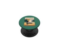 Funny Loon Ranger, Un huard commun dans Un lac, Amateur d'oiseaux Vintage PopSockets PopGrip Adhésif