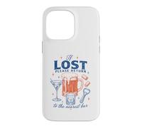 Funny Lost revient au Bar Le Plus Proche en Buvant de l'humour Coque pour iPhone 14 Pro Max