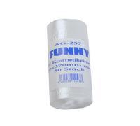 Funny Lot de 40 boîtes de 50 sacs poubelle en PEHD pour salle de bain Transparent 310 x 370 mm