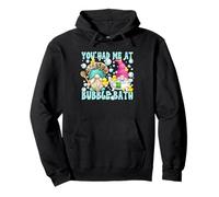 Funny Love Quote Bubble Bath Valentines GNOME Couple Sweat à Capuche