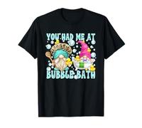 Funny Love Quote Bubble Bath Valentines GNOME Couple T-Shirt