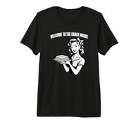 Funny Mahjong Bienvenue dans Le Crack House T-Shirt Haut de Gamme