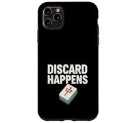 Funny Mahjong Meme Eat Sleep Repeat Tiles and Tea Game Night Coque pour iPhone 11 Pro Max