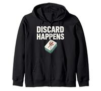 Funny Mahjong Meme Eat Sleep Repeat Tiles and Tea Game Night Sweat à Capuche