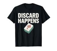 Funny Mahjong Meme Eat Sleep Repeat Tiles and Tea Game Night T-Shirt