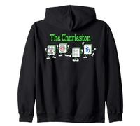 Funny Mahjong Player Chinese Tile The Charleston Gambling Sweat à Capuche