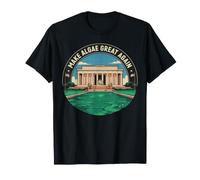 Funny Make Algae Great Again Lincoln Reflecting Pool Liberal T-Shirt