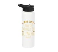 Funny Mall Marche Sport Exercice Walker Amateur Stainless Steel Insulated Water Bottle